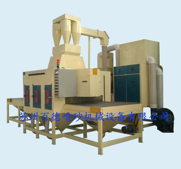 鈦網(wǎng)、鈦板自動噴砂機